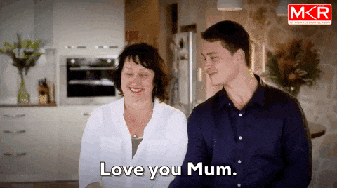 Love you mum Love you mum