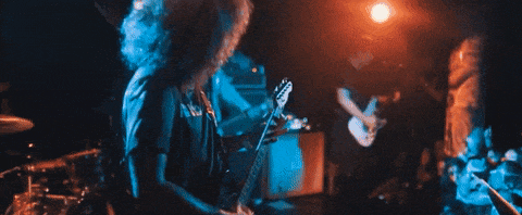 Man rocking out Man rocking out