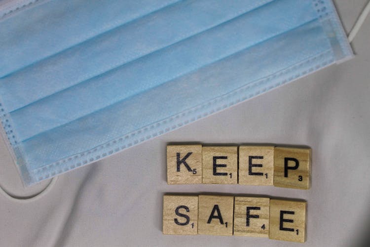 Keep safe wear a mask Keep safe wear a mask