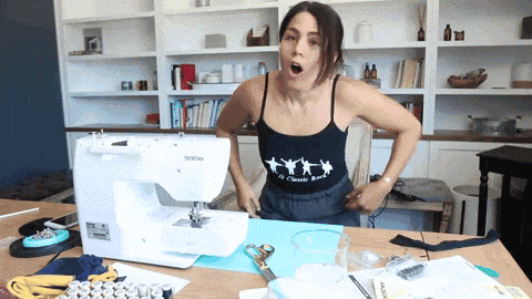 Woman sewing Woman sewing