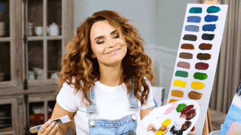 Painting and dancing Painting and dancing